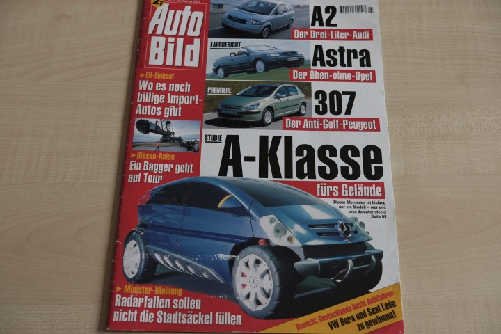 Deckblatt Auto Bild (07/2001)